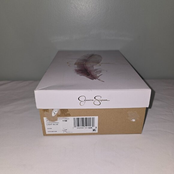 Jessica Simpson Miliny Pump, Lt Blue Denim, Women's Size 11M, New with Box - Picture 8 of 9